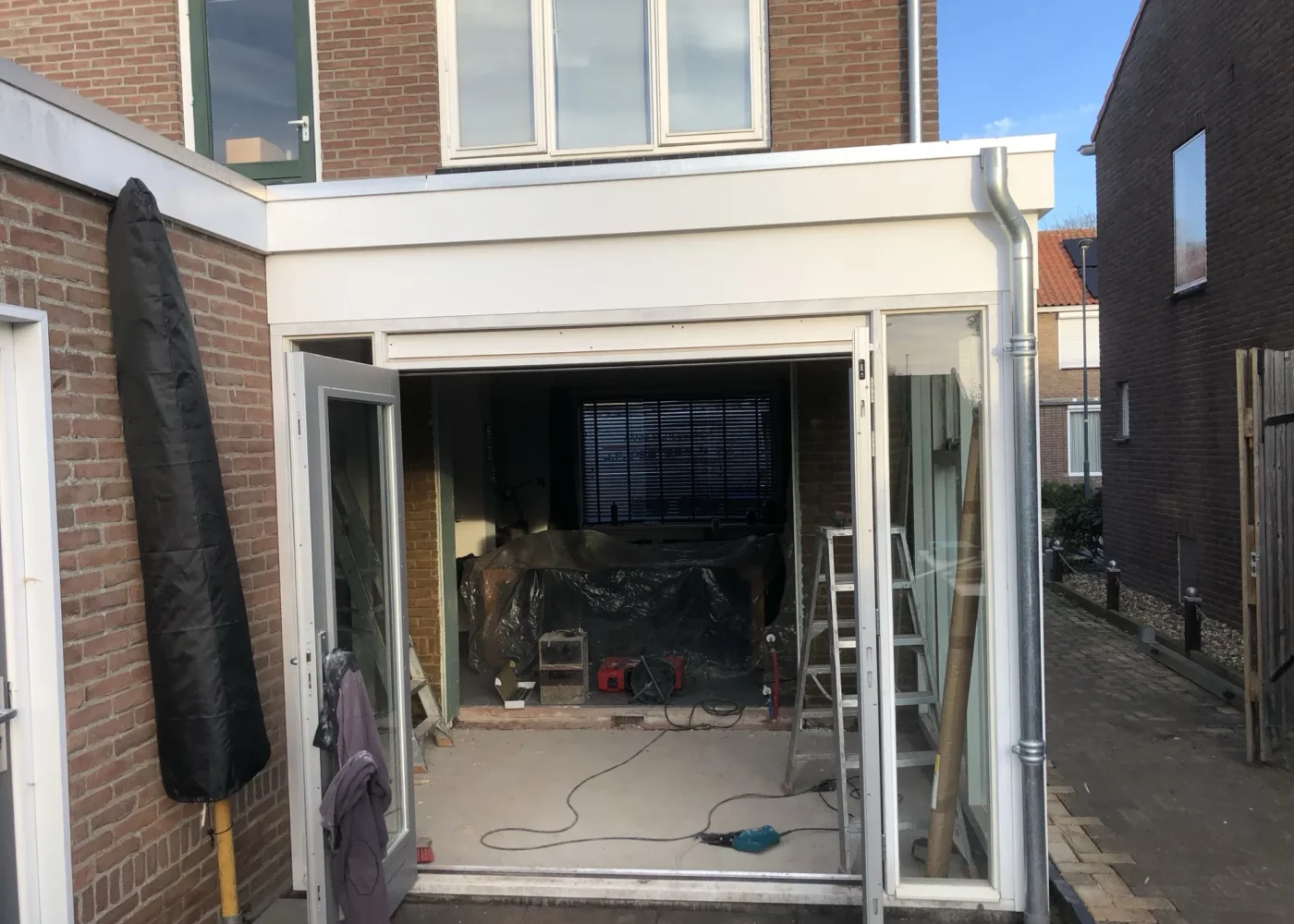 Aanbouw woning – Kwadendamme – projectfoto 1