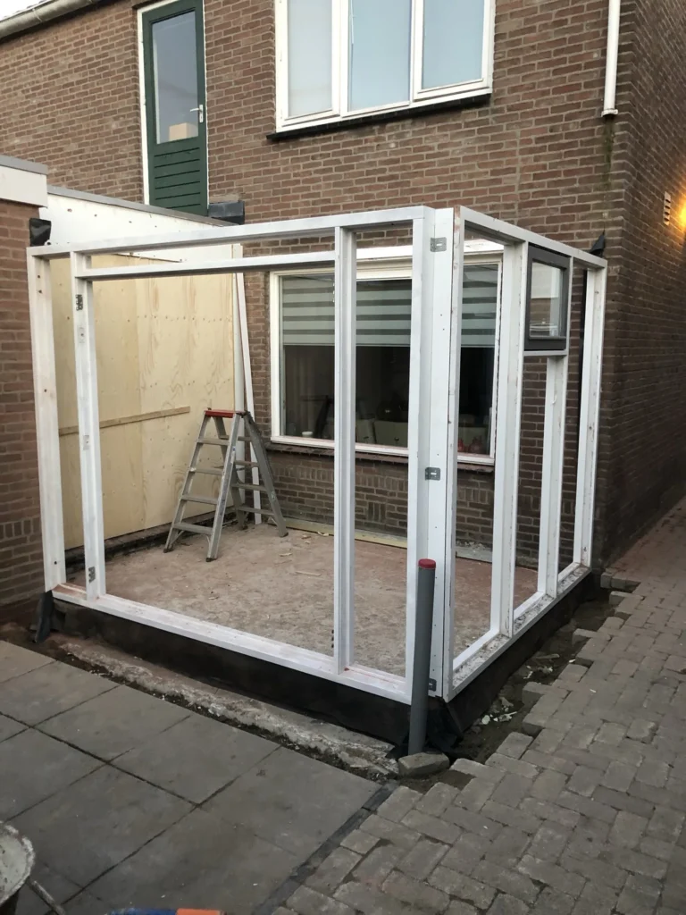 Aanbouw aan een woning in Kwadendamme uitgevoerd door J.F. Peeters – foto 4
