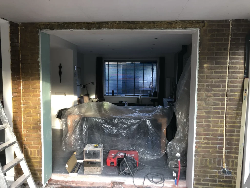 Aanbouw aan een woning in Kwadendamme uitgevoerd door J.F. Peeters – foto 8