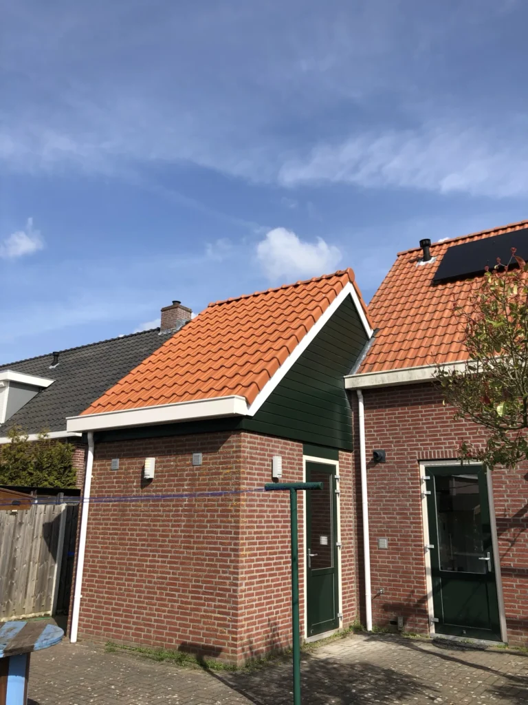 Garageopbouw, carport en badkamer – Kwadendamme – projectfoto 3