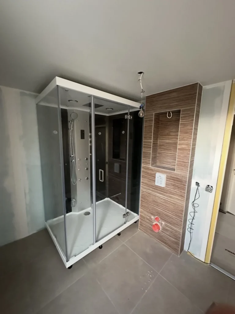 Garageopbouw en nieuwe badkamer in Goes door J.F. Peeters – foto 10
